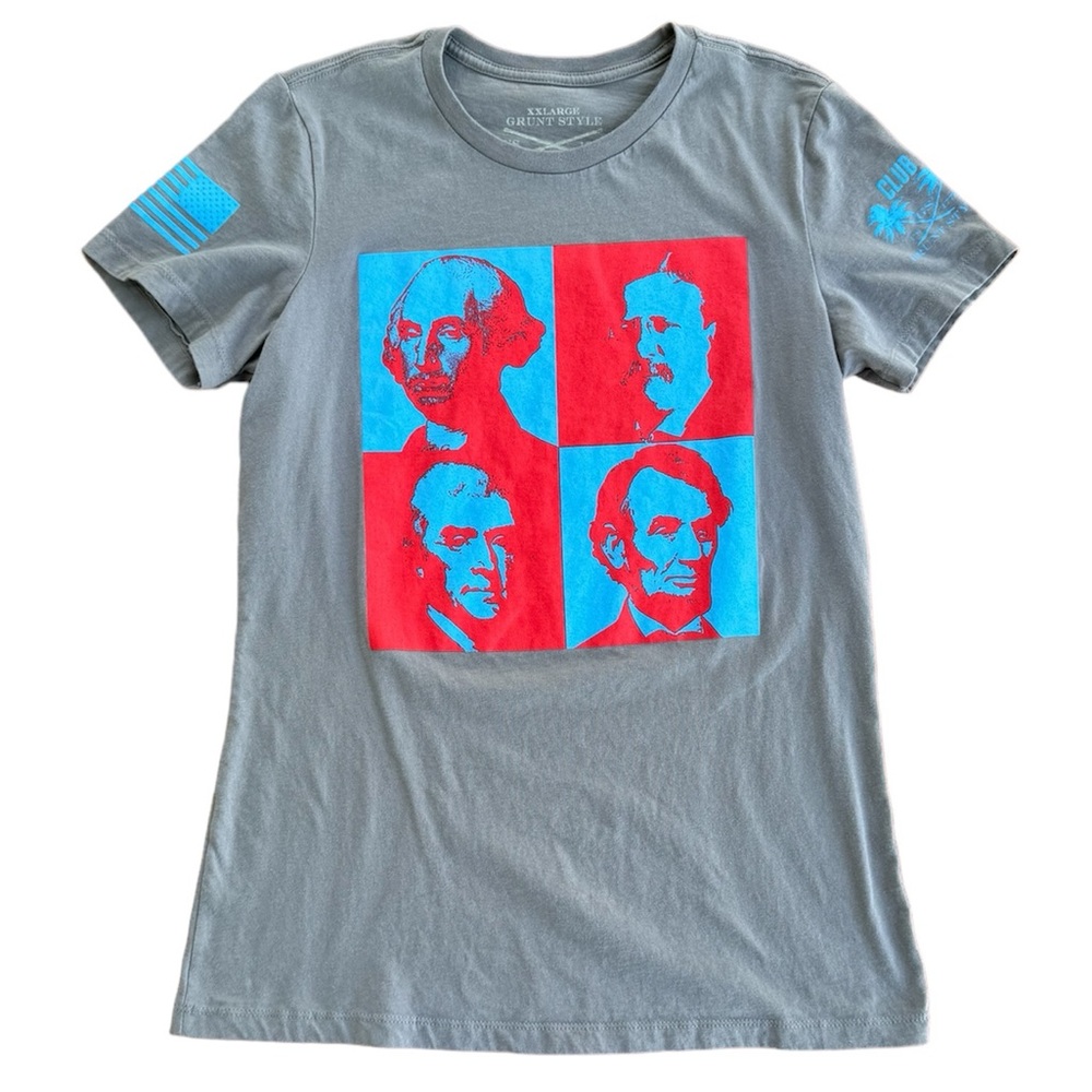 Grunt Style Presidents Tee T-Shirt Pop Art